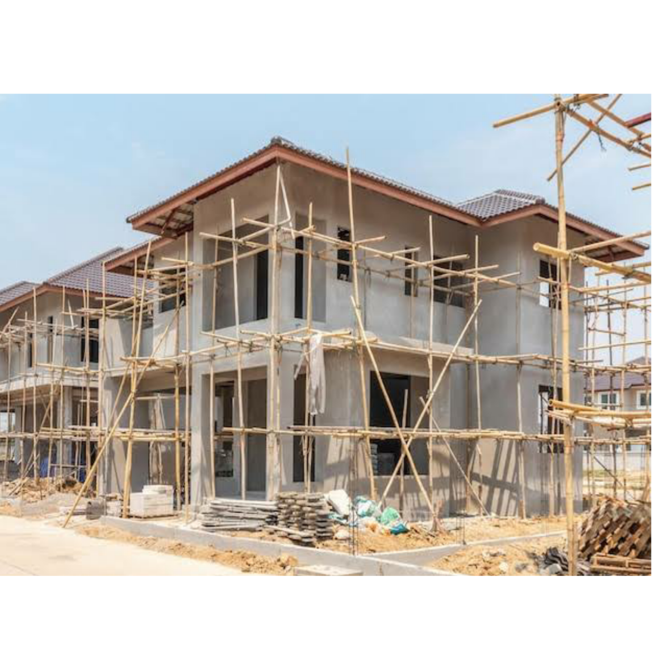 Construction project from concept to completion
